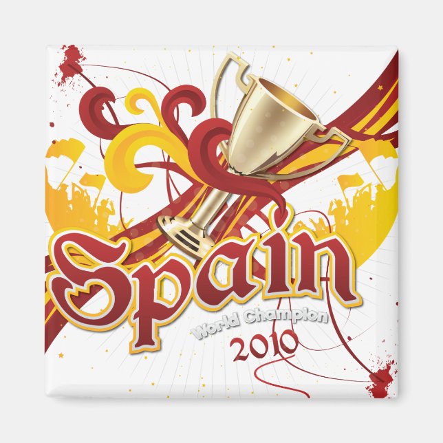 Imán Copa Mundial de España 2010 (Frente)