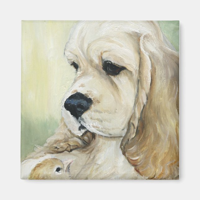 Imán Copas españolas y imanes de pollo (Frente)