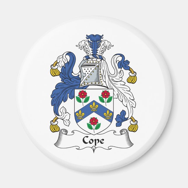 Imán Cope Family Crest (Frente)