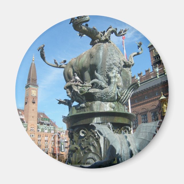 Imán Copenhague, Dinamarca (Frente)