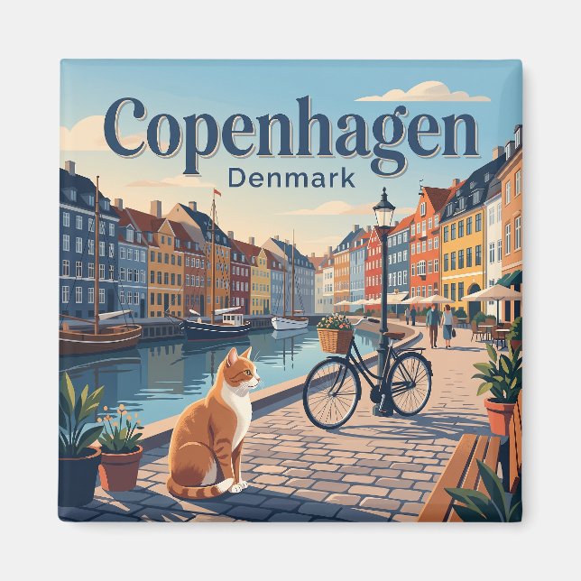 Imán Copenhague, Dinamarca (Frente)