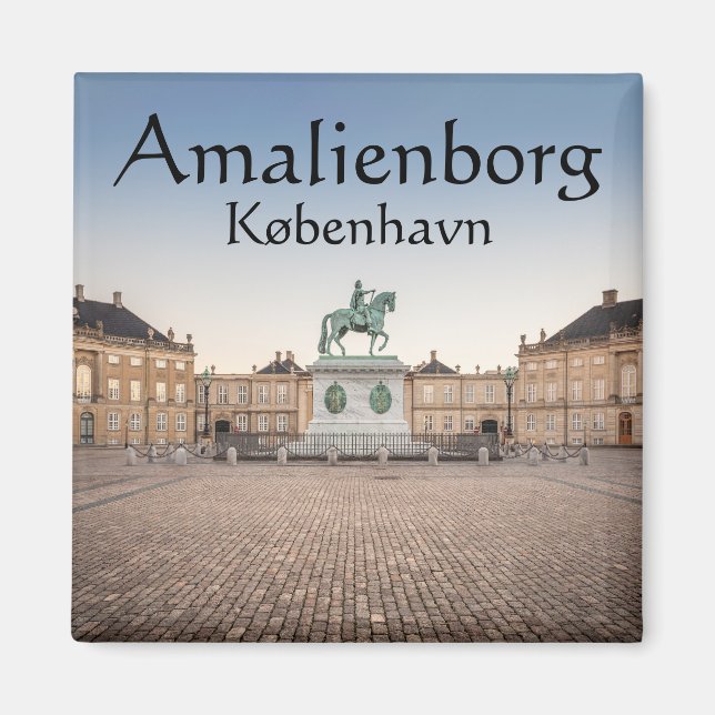 Imán Copenhague Dinamarca (Frente)