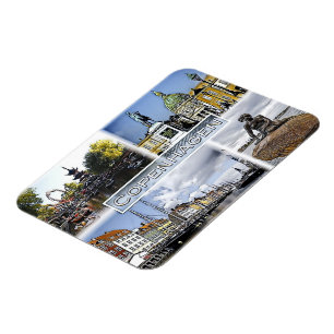 Imán Copenhague - Dinamarca - Mosaico -