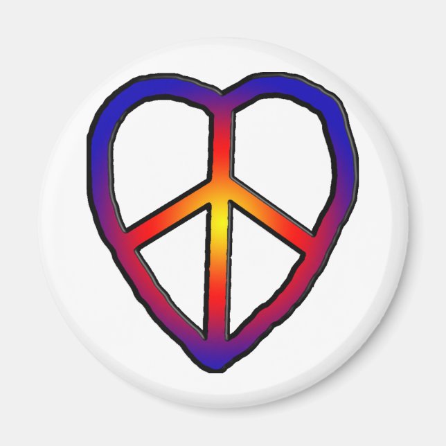 Imán Copia de CND Heart (Frente)