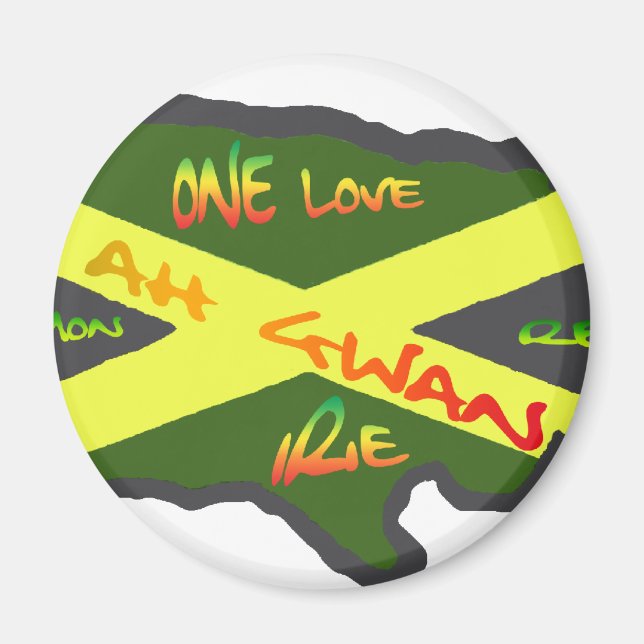 Imán copia de mapa (Frente)