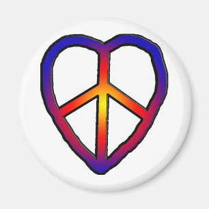 Imán Copia del corazón de CND