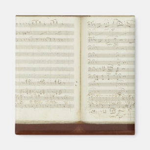 Imán Copia manuscrita 'del Flute mágico