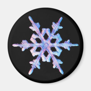 Imán Copo de nieve iridiscente