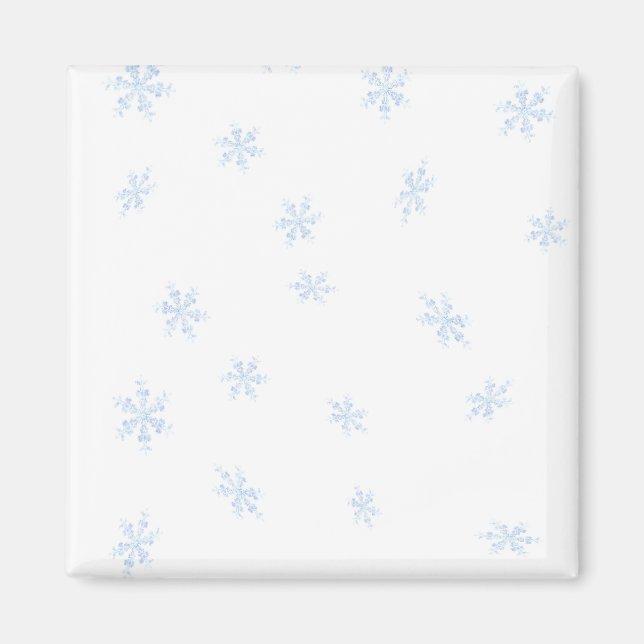 Imán Copos de nieve (Frente)