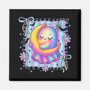 Imán Coqueta colorida perrito Bow Ghost Boo Chica Spook