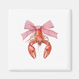 Imán Coqueta de crujiente Bow Crawfish Boster Cajun