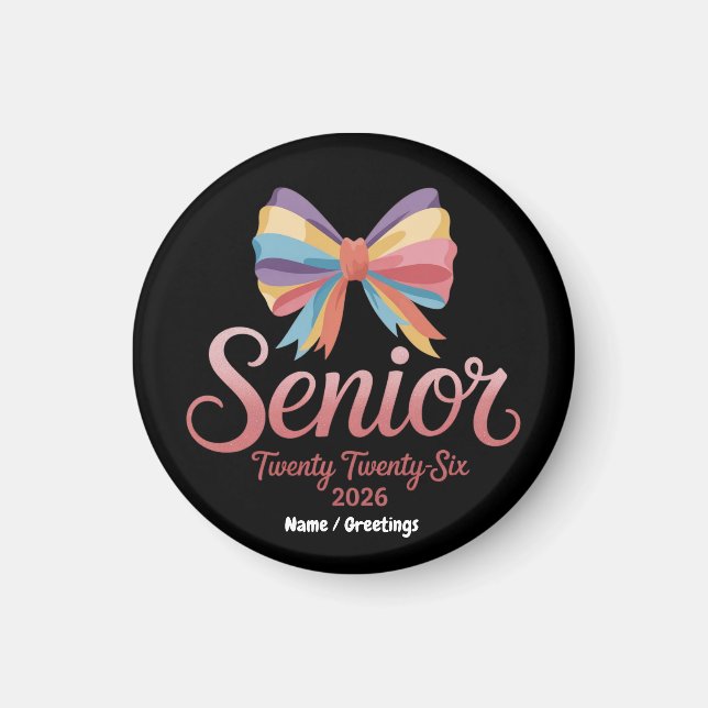 Imán Coqueta de graduación secundaria de arco iris bajo (Frente)