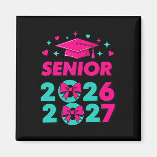 Imán Coqueta Lazo Rosa Senior 2026 2027 Graduación _2 