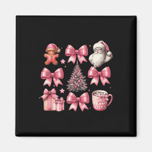 Imán Coqueta retro de árbol de Navidad dobla a las muje