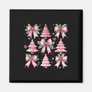 Imán Coqueta retro de árbol de Navidad dobla a las muje