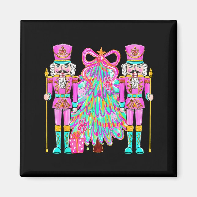 Imán Coquette Christmas Tree Nk Nutcrackers Xmas Women  (Frente)
