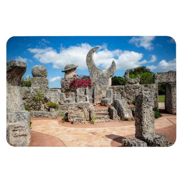 Imán Coral Castle Flexible Magnet (Horizontal)