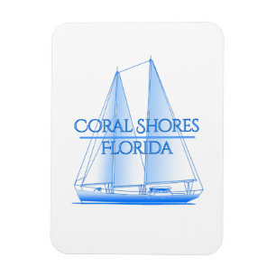 Imán Coral Shores Navegador Náutico Costero