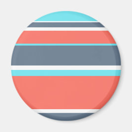 Imán Corales vivos, franjas azules y grises