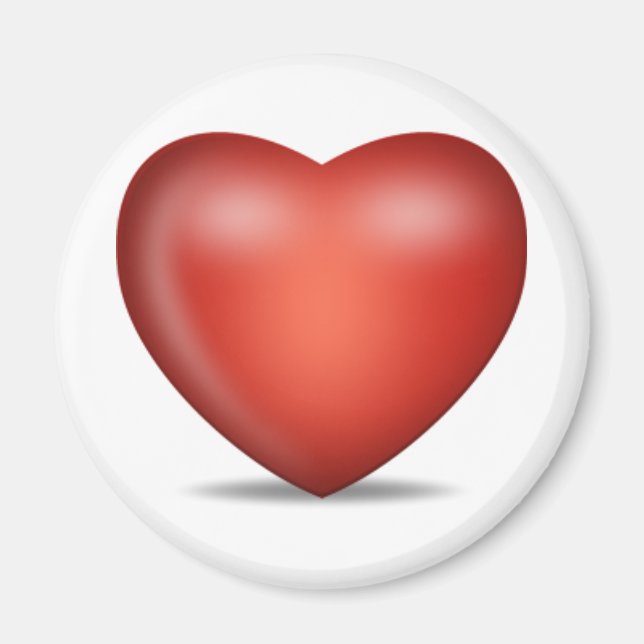 Imán corazón (Frente)