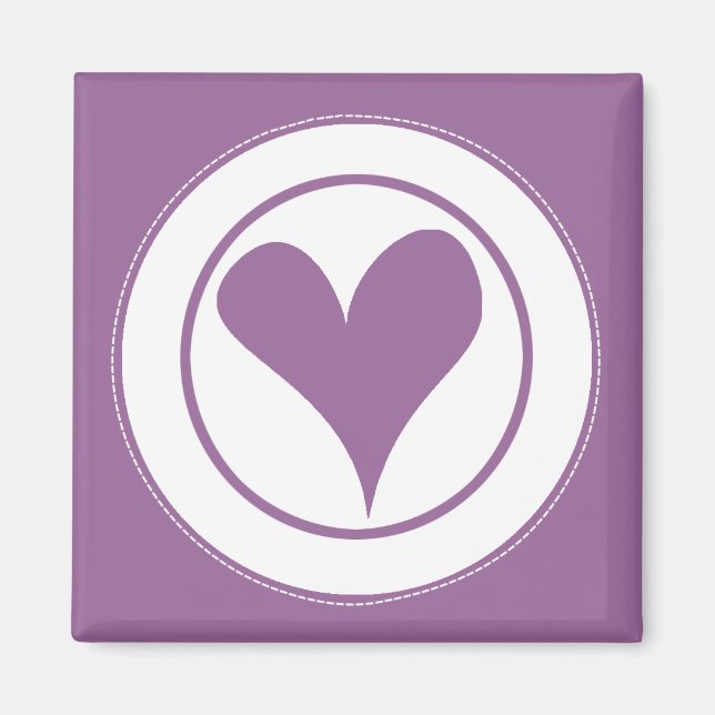 Imán corazón (Frente)
