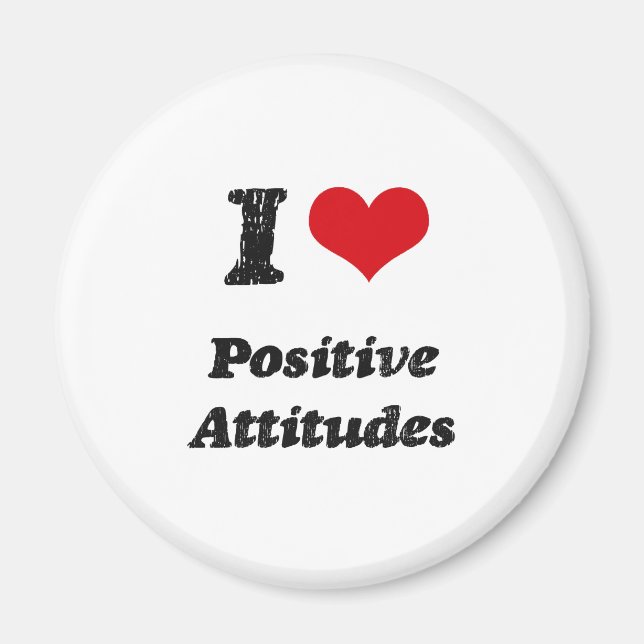 Imán Corazón Actitudes Positivas (Frente)