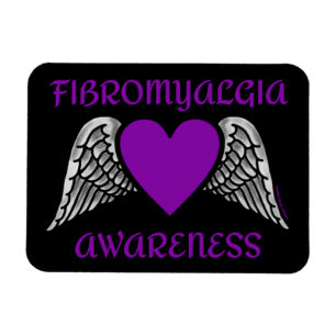 Imán Corazón/Alas... Fibro Magnet