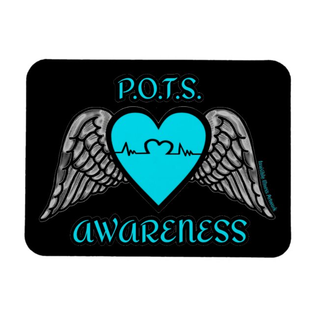 Imán Corazón/Alas... P.O.T.S. (Horizontal)