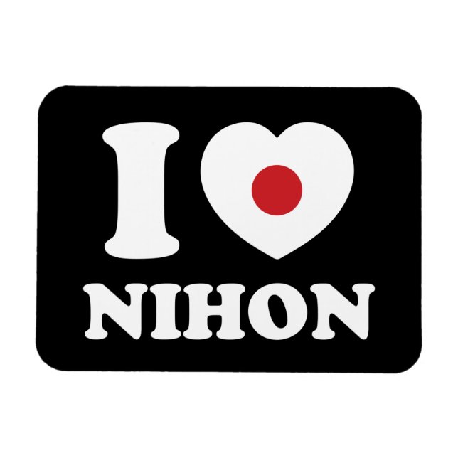 IMÁN CORAZÓN [AMOR] NIHON (Horizontal)