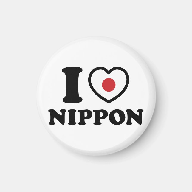 IMÁN CORAZÓN [AMOR] NIPPON (Frente)