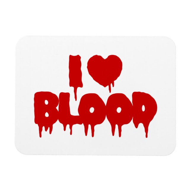 IMÁN CORAZÓN [AMOR] SANGRE (Horizontal)