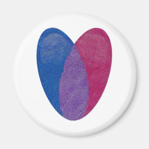Imán Corazón bisexual