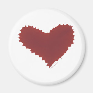 Imán Corazón caótico jadeo mal romance te amo