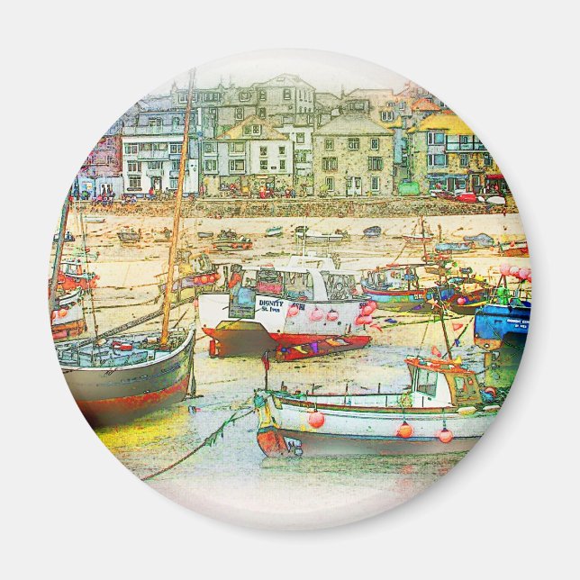 IMÁN CORAZÓN COMO PINTURA (Frente)