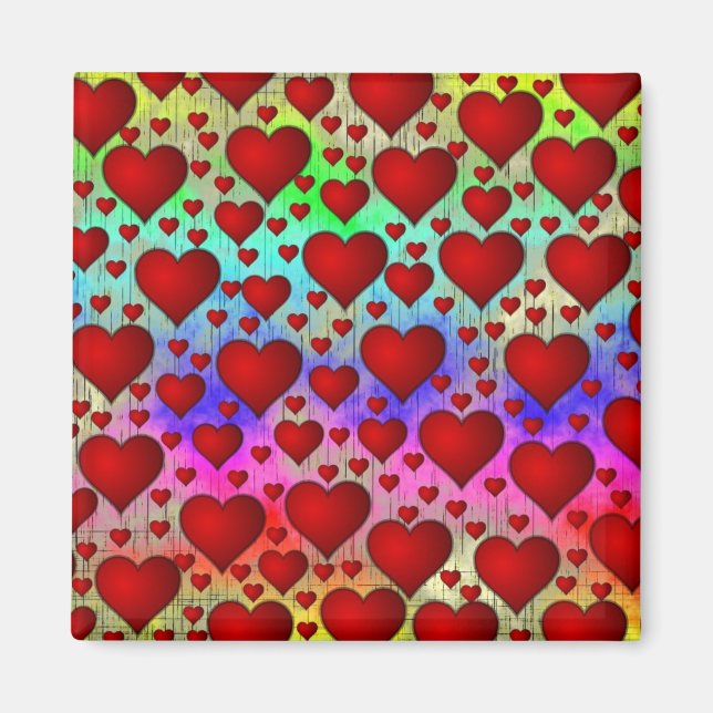 Imán Corazón de Amor (Frente)