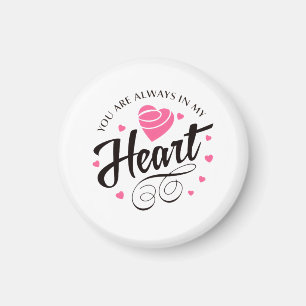 Imán Corazón de Amor Romántico