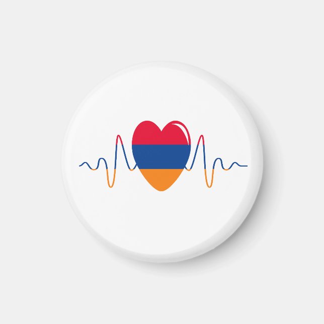 Imán Corazón de Armenia (Frente)
