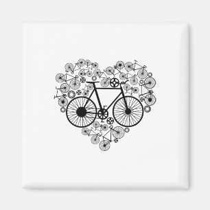 Imán Corazón de bicicletas Lindo Mtb Carretera Carrera