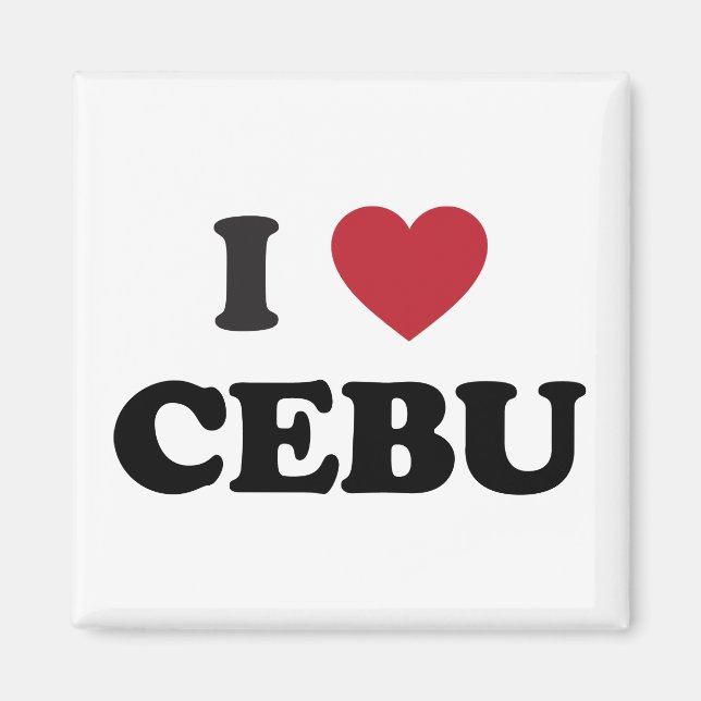 Imán Corazón de Cebú, Filipinas (Frente)