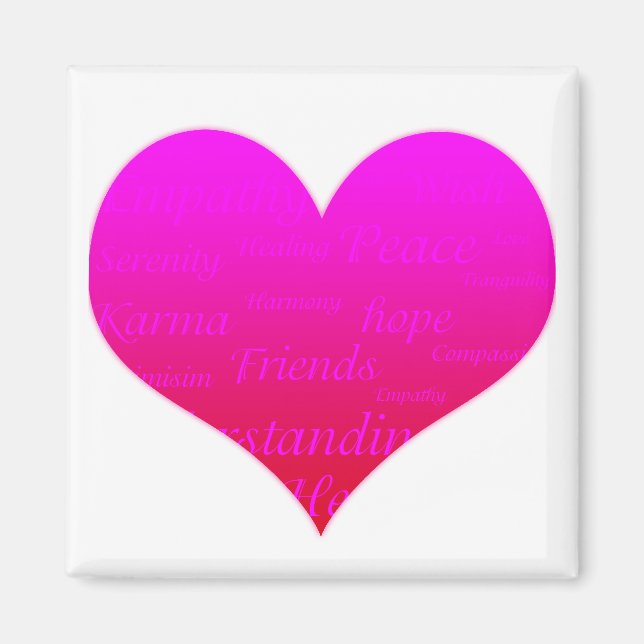 Imán Corazón de Esperanza (Frente)