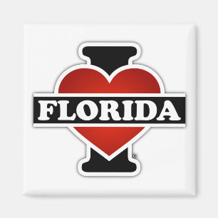 Imán Corazón de Florida