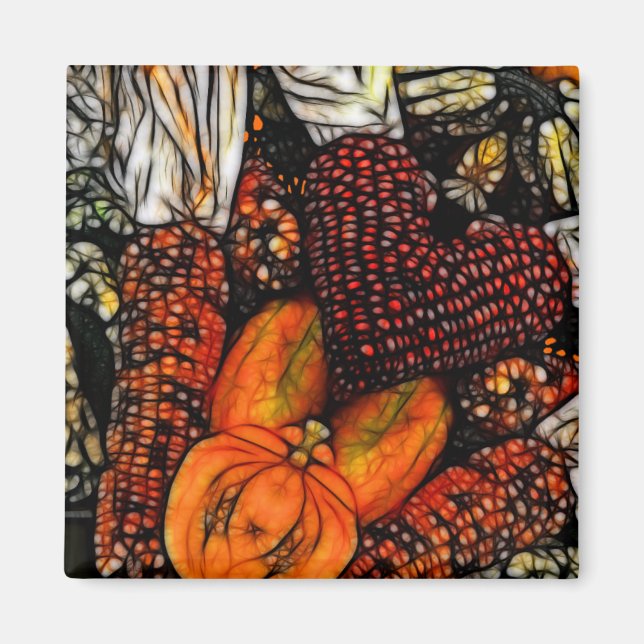 Imán ¡Corazón de Halloween! (Frente)