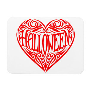 Imán Corazón de Halloween, Corazón Rojo, Fiesta