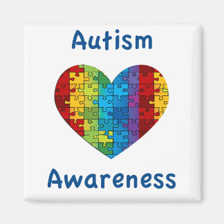 Imán Corazón de la conciencia del autismo
