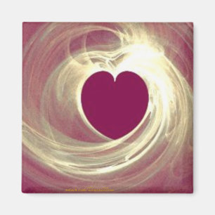 Imán Corazón de la frambuesa