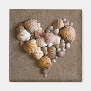 Imán Corazón de la tarjeta del día de San Valentín