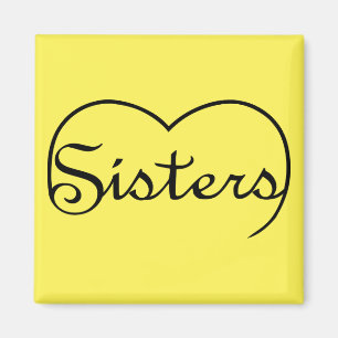 Imán Corazón de las hermanas