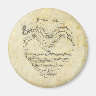 Imán Corazón de manuscrito medieval