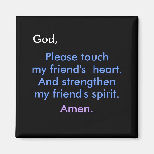 IMÁN CORAZÓN DE MIS AMIGOS (Frente)