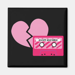 Imán Corazón de MixTape